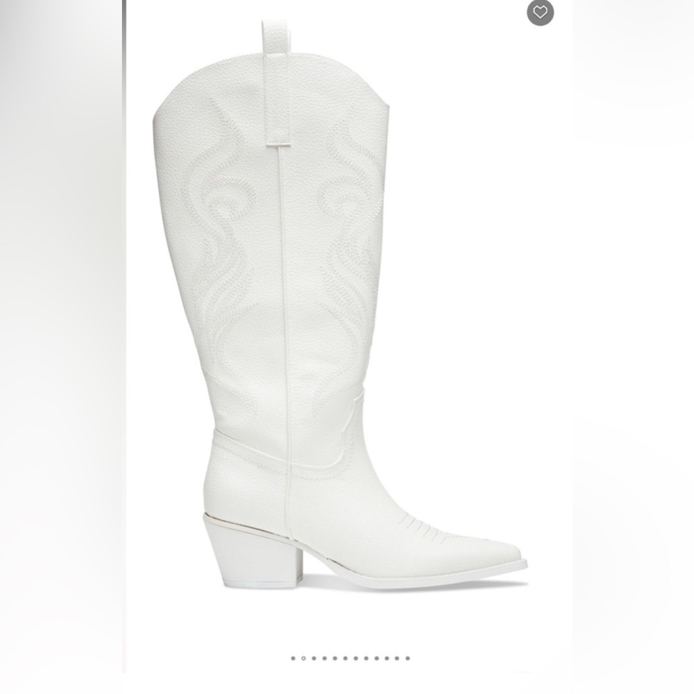 White Fox Western Cowboy Boots - White [NEW] - Picture 2 of 13